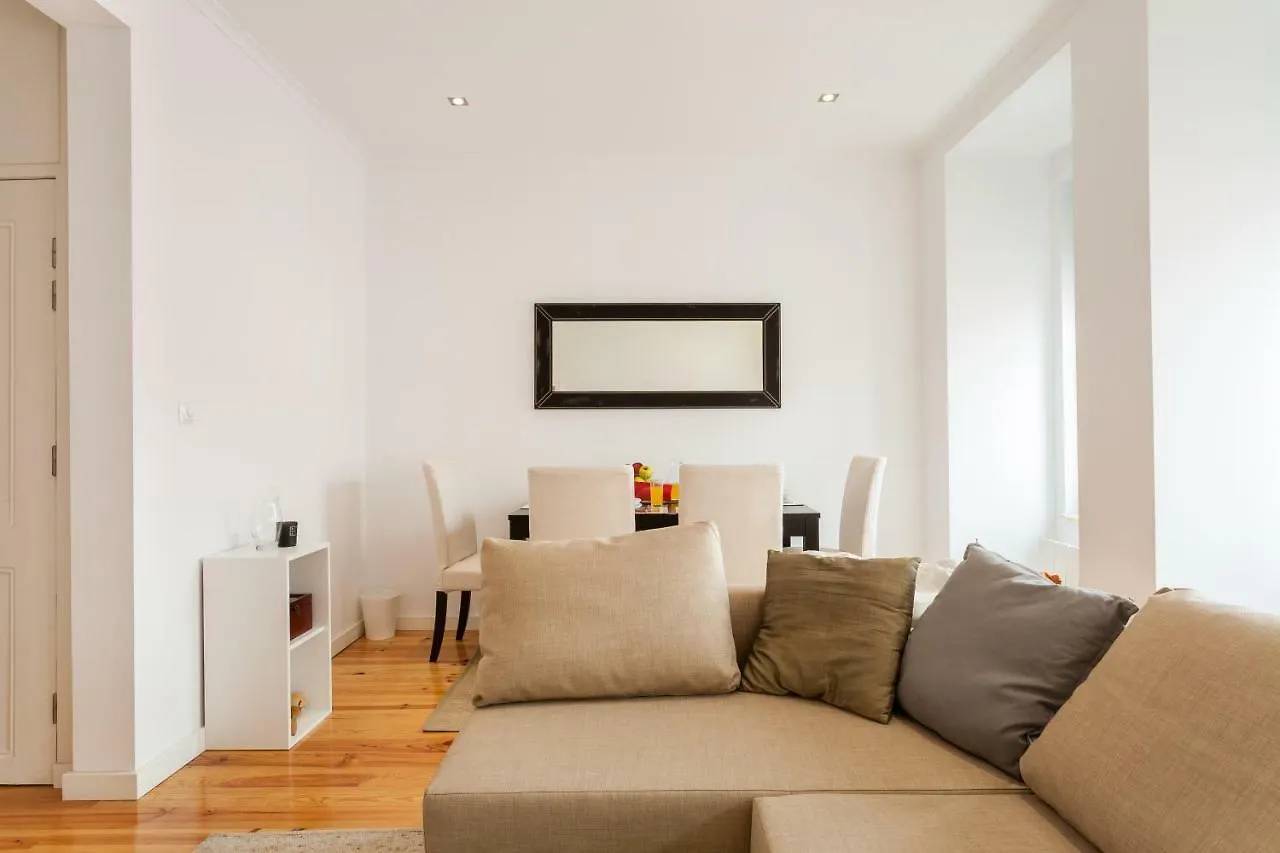 Altido Charming 1Br Apt With Workspace In Sao Bento Lisboa